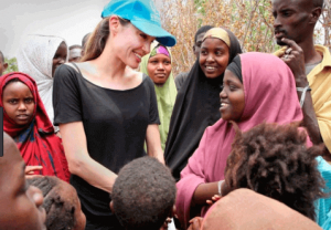 Angelina Jolie's visit in Somalia