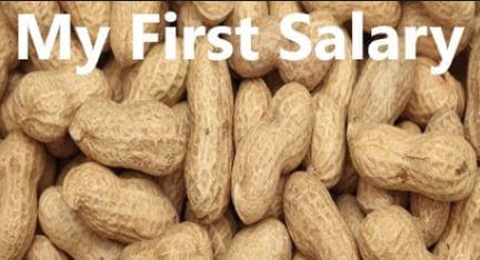 peanuts for 1st salary