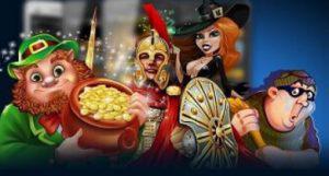 characters from Punt casino slots