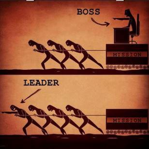 leader vs boss