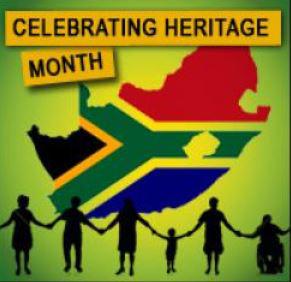 Picture with Heritage day poster