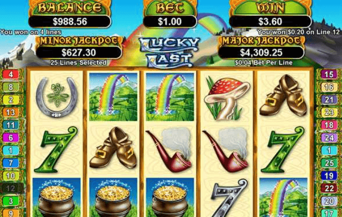 Lucky last online slot screenshot