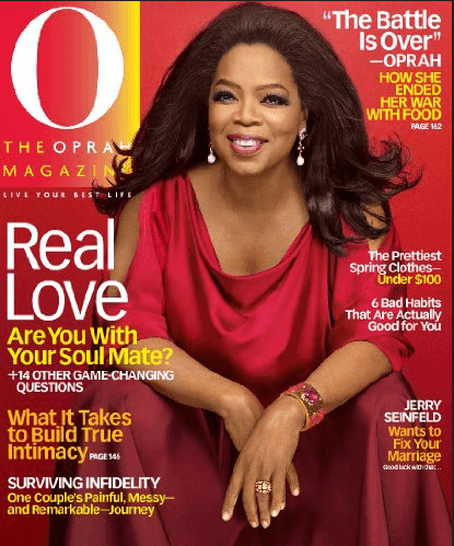 Oprah’s Magazine Goes Digital