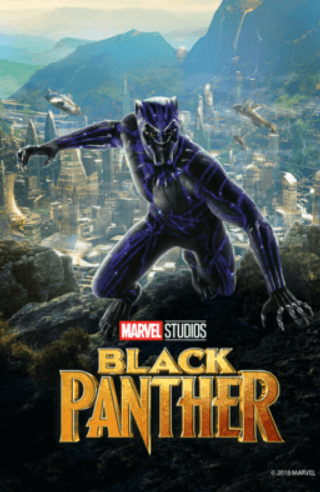 Picture of black panther poster