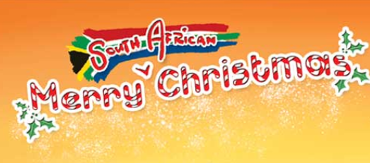 picture written merry christmas south africa