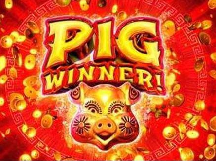 Logo of the games of good fortune, Pig winner