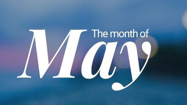 Month of May, new month